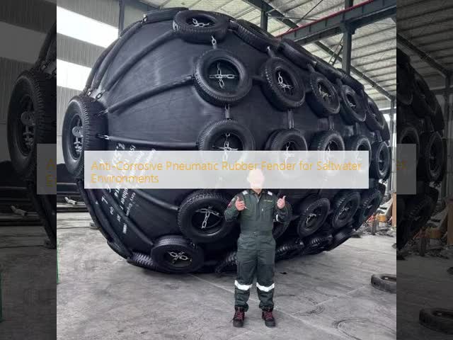 गुणवत्ता High Strength Pneumatic Rubber Fender Inflatable Design For Large Tankers Bulk Carriers Floating Marine कारखाना