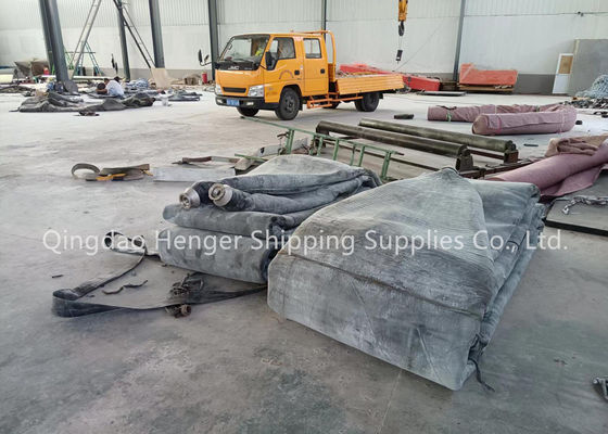 गुणवत्ता Marine Rubber Airbag Pneumatic Rubber Fender with 0.8-3 M Diameter 4-25 M Length and Medium Pressure (4-5) फैक्टरी