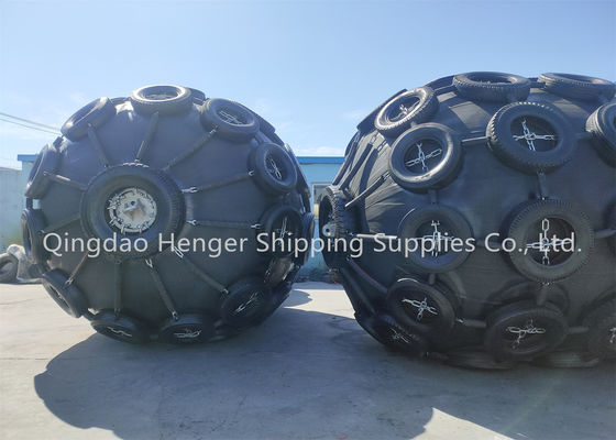गुणवत्ता Customized ISO17357 Pneumatic Rubber Fender 0.3-4.8 M for Marine Applications फैक्टरी