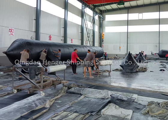 गुणवत्ता जहाज लॉन्चिंग के लिए अनुकूलन योग्य समुद्री जल ऊपर और नीचे एयरबैग फैक्टरी