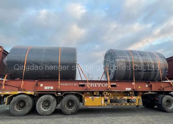 गुणवत्ता हाई डेंसिटी फ़ोम इनसाइड डॉक सस्पेंशन फ़ोम फ़िल्ड फ़ेंडर हल्का वज़न 2.5*4.1m फैक्टरी