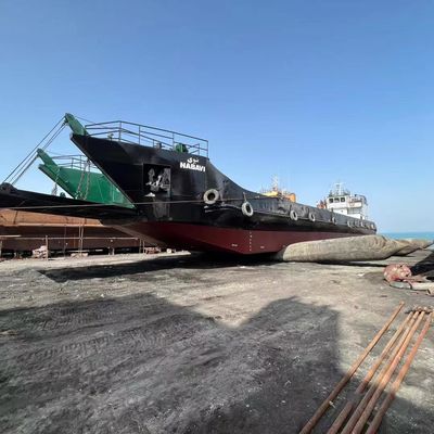 गुणवत्ता बीवी सीसीएस एलआर के साथ काले रंग का रबर बचाव समुद्री एयरबैग फैक्टरी