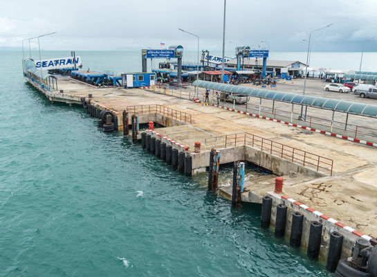 गुणवत्ता स्थापित करने में आसान मरीन डी-टाइप रबर फेंडर मजबूत टिकाऊ कस्टम आकार उपलब्ध है फैक्टरी