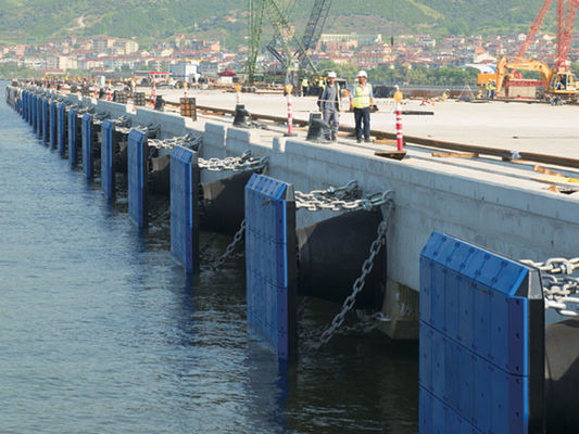 गुणवत्ता शंकु प्रकार समुद्री जहाज रबर फेंडर पैड, शंकु नाव रबर फेंडर फैक्टरी