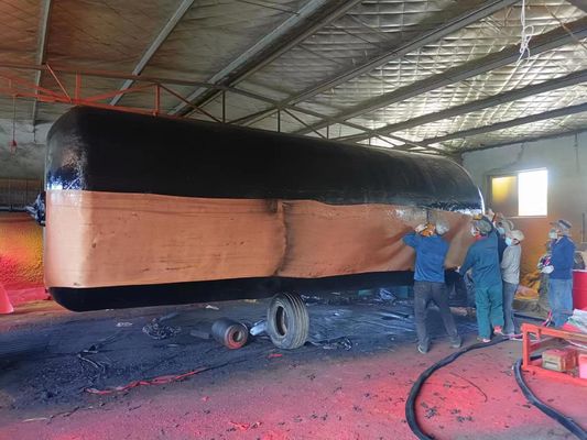 गुणवत्ता 2.3*6.2 मीटर अन-सिंकेबल फोम भरा फेंडर चेन नेट और 70 किग्रा/एम³ फोम घनत्व के साथ फैक्टरी