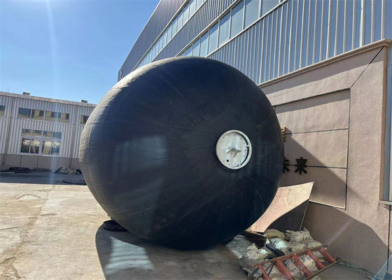 गुणवत्ता उच्च दबाव काली रबर समुद्री फेंडर आसान स्थापित करें फैक्टरी