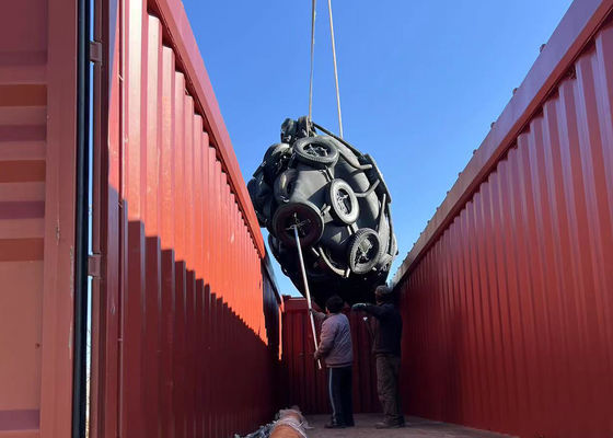 गुणवत्ता एसजीएस प्रमाणपत्र 50Kpa 80Kpa योकोहामा प्रकार का रबर वायवीय फेंडर फैक्टरी