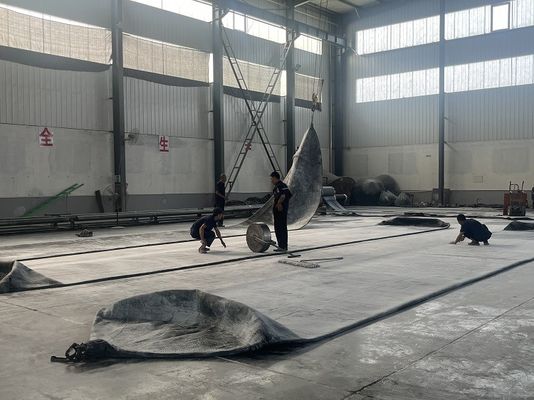 गुणवत्ता अनुकूलित 3*26 मीटर तक प्राकृतिक रबर समुद्री एयरबैग प्रभावी लंबाई 3-25 मीटर के साथ फैक्टरी