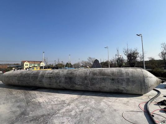 गुणवत्ता High Pressure Inflatable Marine Airbags Designed for Ship Launching Lifting Delivering Durable Inflatable Support Systems फैक्टरी