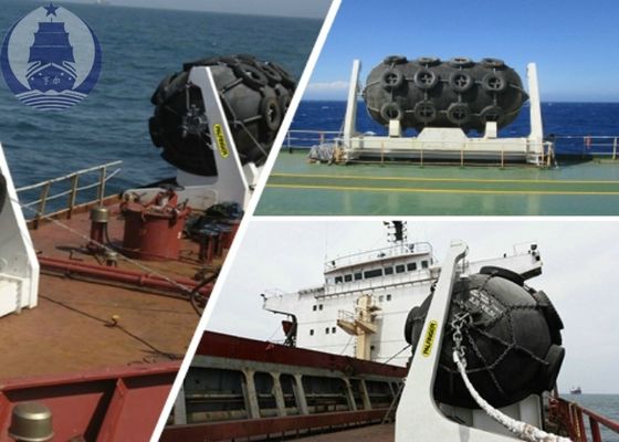 गुणवत्ता शिपिंग के लिए जहाज के लिए 80 केपीए उच्च ऊर्जा अवशोषण न्यूमेटिक समुद्री फेंडर फैक्टरी