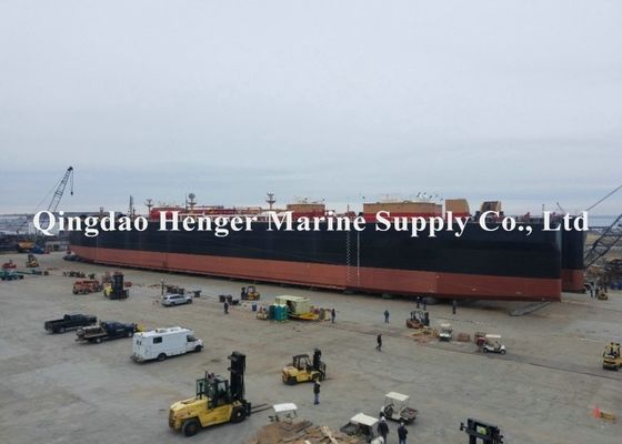 गुणवत्ता मरीन रबर एयरबैग 0.8-3M व्यास 4-25M लंबाई फैक्टरी