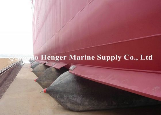 गुणवत्ता ISO 14409 Certified Marine Rubber Airbag with 80kpa Working Pressure and Natural Rubber Material कारखाना