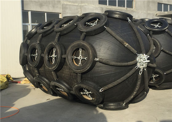 गुणवत्ता जहाज टक्कर के लिए हाई एयर इंपीमेबिलिटी न्यूमेटिक मरीन फेंडर 0.05MPA फैक्टरी