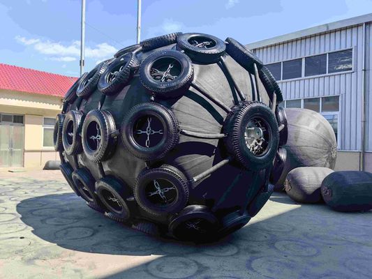 गुणवत्ता जहाज कारखाना अपतटीय वायवीय समुद्री फेंडर समग्र घुमावदार फैक्टरी