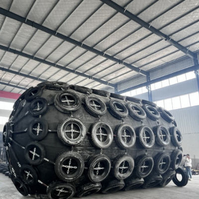 गुणवत्ता ISO 17357 Certified Natural Rubber Pneumatic Fender with 50Kpa Working Pressure for Marine Safety कारखाना