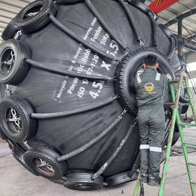 गुणवत्ता डॉक पोर्ट योकोहामा न्यूमेटिक रबर फेंडर 0.5x1m फैक्टरी