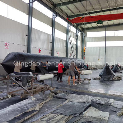 गुणवत्ता काला समुद्री रबर एयरबैग सुरक्षा प्रभावी हरा पर्यावरण संरक्षण फैक्टरी