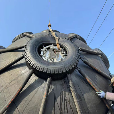 गुणवत्ता 50 केपीए उच्च गुणवत्ता वाले बी.वी. सीसी.एस, डीएनवी के साथ बचाव के लिए वायवीय रबर फेंडर फैक्टरी