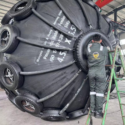 गुणवत्ता खारे पानी के वातावरण के लिए एंटी-कोरोसिव न्यूमेटिक रबर फेंडर फैक्टरी