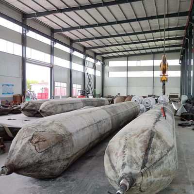 गुणवत्ता हेन्गर समुद्री रबर एयरबैग ISO14409 जहाज लॉन्चिंग के लिए फैक्टरी