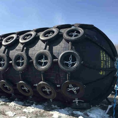 गुणवत्ता ISO17357 वायवीय रबर फेंडर 2.0x3.5m समुद्री ग्रेड फैक्टरी