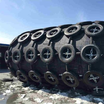 गुणवत्ता ISO17357 वायवीय रबर फेंडर 2.0x3.5m समुद्री ग्रेड फैक्टरी