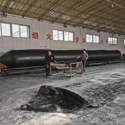 गुणवत्ता हेन्गर समुद्री रबर एयरबैग ISO14409 जहाज लॉन्चिंग के लिए फैक्टरी