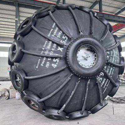 गुणवत्ता आईएसओ 17357 समुद्री जहाजों की सुरक्षा के लिए वायवीय रबर फेंडर फैक्टरी