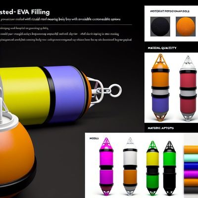 गुणवत्ता ईवीए भरने के साथ स्टील मोरिंग बोय - कस्टम आकार और रंग फैक्टरी