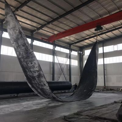 गुणवत्ता 4 से 24 मीटर की लंबाई के साथ Henger Marine Rubber Airbag और जहाज लॉन्चिंग के लिए BV CCS ABS LR प्रमाणन फैक्टरी