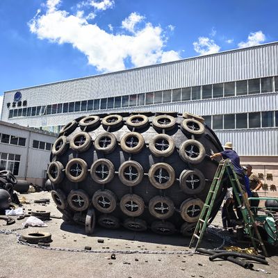 गुणवत्ता एसटीएस और डॉकिंग ऑपरेशंस के लिए बीवी प्रमाणपत्र के साथ हैंगर योकोहामा टाइप इन्फ्लेटेबल मरीन रबर फेंडर फैक्टरी