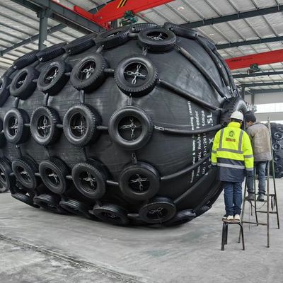 गुणवत्ता एसटीएस/एसटीडी अनुप्रयोगों के लिए वायवीय रबर फेंडर सीसीएस/बीवी/एलआर/डीएनवी स्वीकृत फैक्टरी