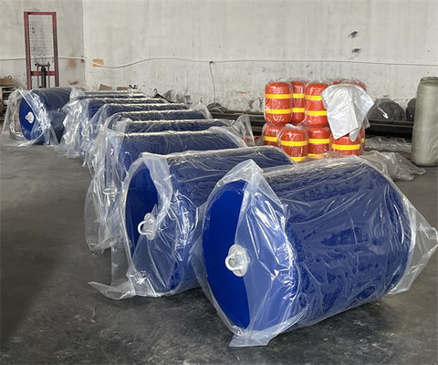 गुणवत्ता ISO17357 Certified EVA Foam Filled Marine Fender with Customizable Length for Anti Collision Protection कारखाना