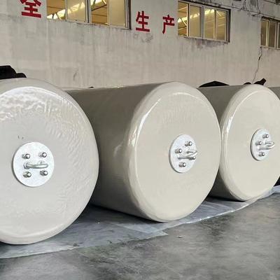 गुणवत्ता ISO17357 Certified EVA Foam Filled Marine Fender with Customizable Length for Anti Collision Protection कारखाना
