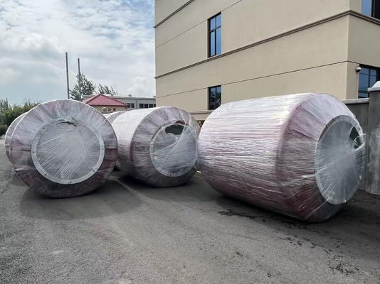 गुणवत्ता समुद्री अनुप्रयोगों के लिए अनुकूलित आकार और 0.5-4.8 मीटर व्यास के साथ ISO17357 अनुपालक फोम भरा फेंडर फैक्टरी