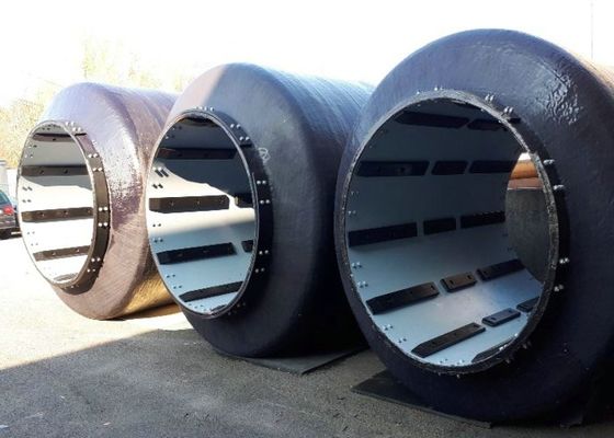 गुणवत्ता 4000MM 1110KN पॉलीयूरेथेन ईवा फोम भरा हुआ समुद्री फेंडर फैक्टरी