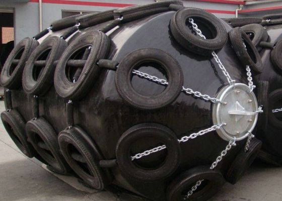 गुणवत्ता High Density Foam Core Foam Filled Fender with High Energy Absorption Capacity and Positive Buoyancy for Marine Protection फैक्टरी