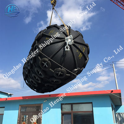 गुणवत्ता विरोधी टकराव Inflatable वायवीय रबर फेंडर काले रंग 24 महीने की वारंटी फैक्टरी