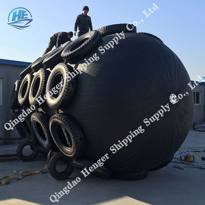 गुणवत्ता 50 केपीए / 80 केपीए आईएसओ 17357 समुद्री रबड़ फेंडर योकोहामा शिप बॉय फेंडर फैक्टरी