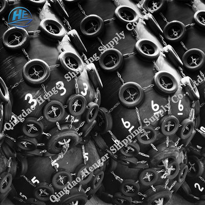 गुणवत्ता प्राकृतिक रबर वायवीय समुद्री फेंडर टिकाऊ 0.05MPa और 0.08MPa पियर और वेसल्स के लिए फैक्टरी