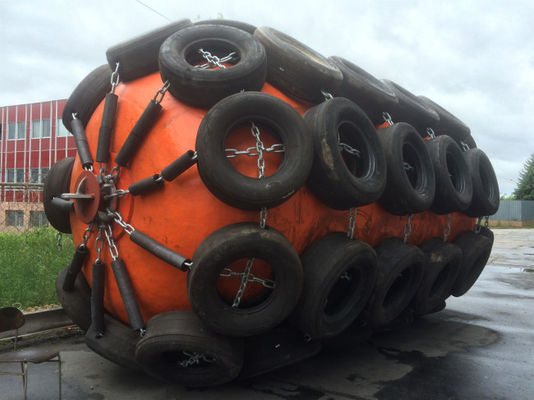 गुणवत्ता Low Maintenance Required UV Resistant And Corrosion Resistant Foam Filled Fender with High Energy Absorption Capacity for Marine Floating Fender कारखाना