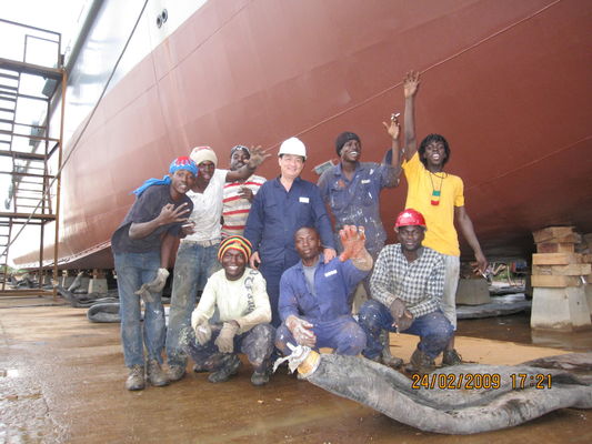 गुणवत्ता कैसॉन लिफ्टिंग इन्फ्लेटेबल रबर बैलून मूविंग यूज्ड मरीन रबर एयरबैग फैक्टरी