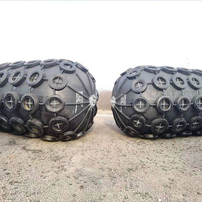 गुणवत्ता वायवीय प्राकृतिक समुद्री योकोहामा रबर फेंडर 500 x 1000 600 x 1000 फैक्टरी