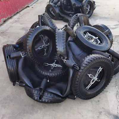 गुणवत्ता वायवीय प्राकृतिक समुद्री योकोहामा रबर फेंडर 500 x 1000 600 x 1000 फैक्टरी