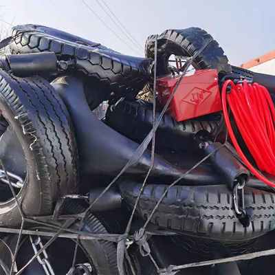 गुणवत्ता वायवीय प्राकृतिक समुद्री योकोहामा रबर फेंडर 500 x 1000 600 x 1000 फैक्टरी