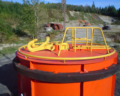 गुणवत्ता एंकर चेन ओशन मार्कर समुद्री नेविगेशन ब्वॉय फ्लोटिंग ग्रीन मार्कर बॉय फैक्टरी