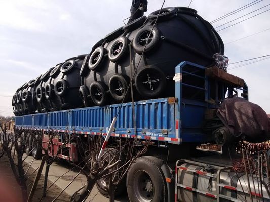 गुणवत्ता रस्सी जाल फ्लोटिंग वायवीय रबड़ फेंडर वायवीय समुद्री फेंडर डी प्रकार फेंडर फैक्टरी