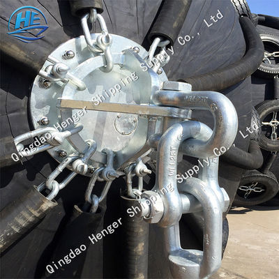 गुणवत्ता योकोहामा फेंडर 50Kpa 80Kpa टायर चेन नेट न्यूमेटिक रबर फेंडर फैक्टरी