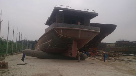 गुणवत्ता शिप लॉन्चिंग के लिए वायवीय रबर एयर लिफ्टिंग बैग फैक्टरी