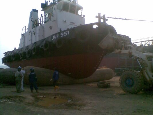 गुणवत्ता नेचुरल रबर मरीन इन्फ्लेटेबल रोलर शिप लॉन्चिंग मरीन एयरबैग फैक्टरी